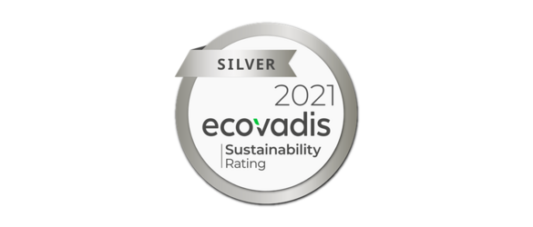 Silber-Medaille für unser Nachhaltigkeitsmanagement