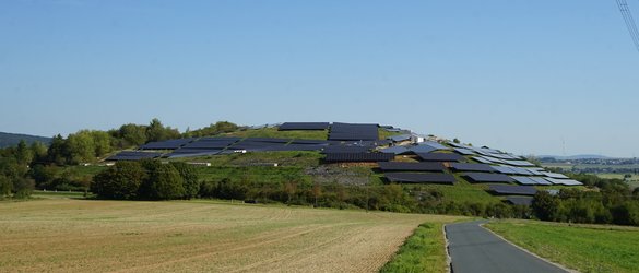 PHOTOVOLTAIC OPEN SPACE PLANT Hahnstätten 