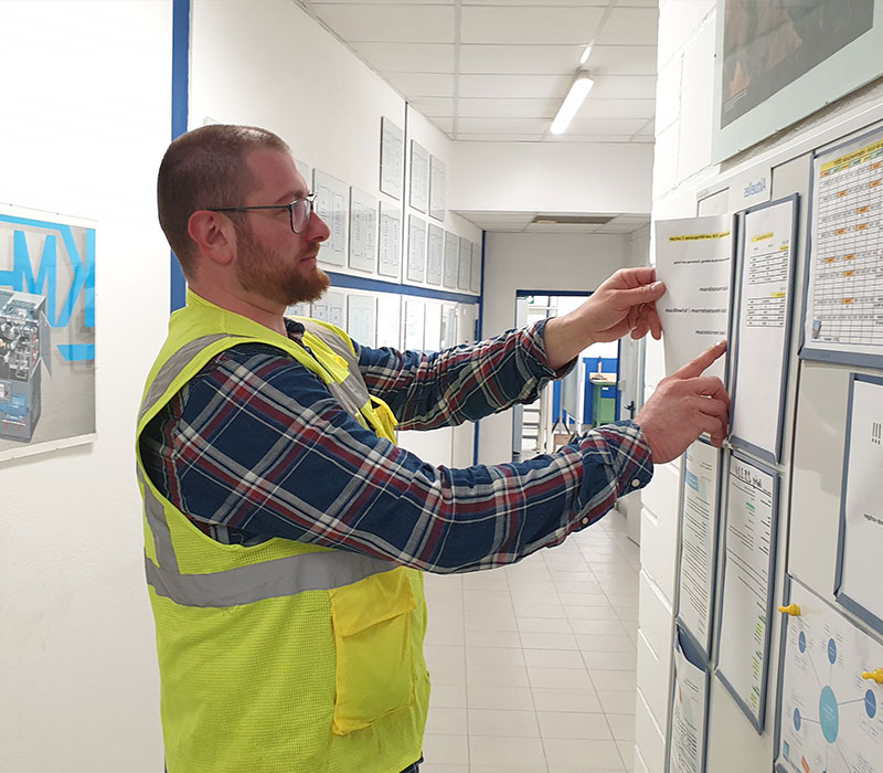 Vom Bäcker zum Industriemechaniker, vom Auszubildenden zum Ausbilder – eine Karriere bei Schaefer Kalk